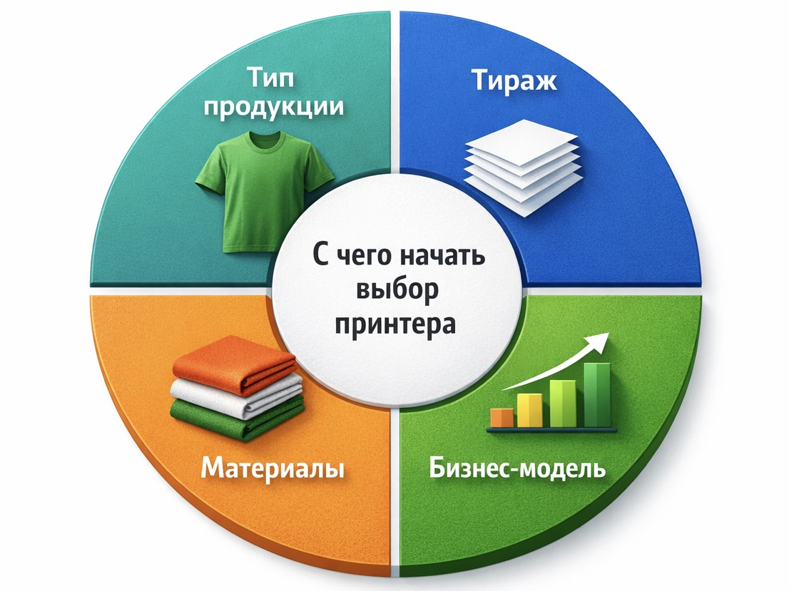 Что производить и кому продавать: анализ задач перед покупкой принтера-